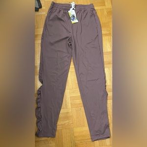 ROSE GOLD LIGHT PLUM JOGGERS.